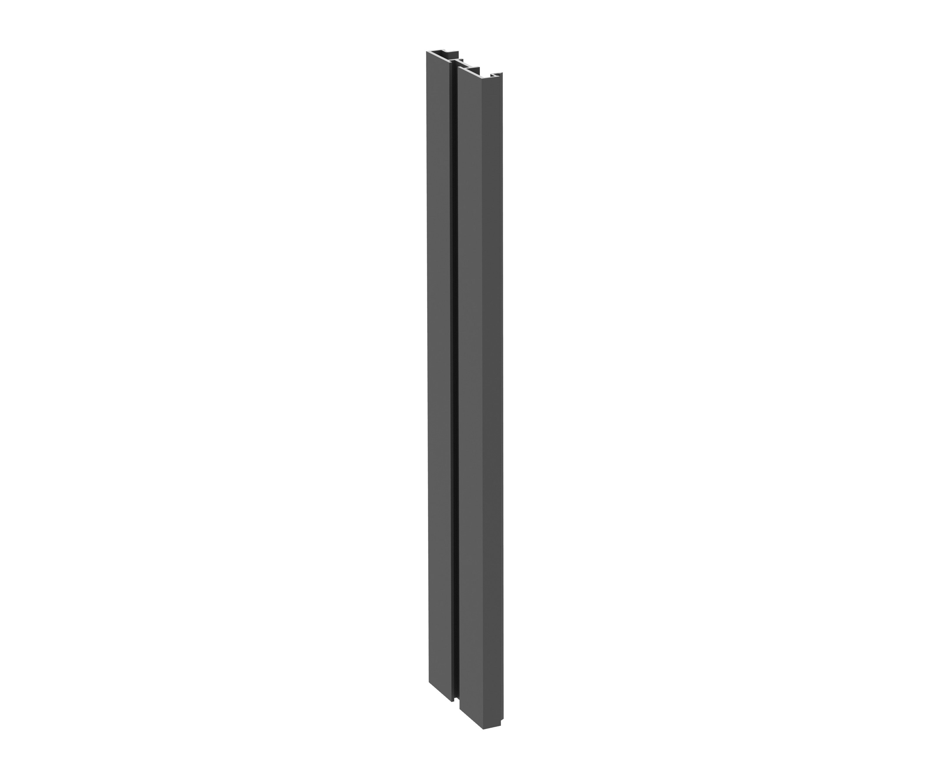 Capot rainuré pour bandeau LED